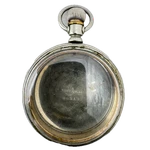 Antique 18 Size Crescent Swing Out Open Face Pocket Watch Case Nickel Usa. Fixed Price $67.80.