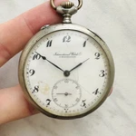 Iwc Swiss Pocket Watch Movement Old Vtg Classic Mechanical Jwc. Fixed Price $225.00.