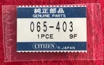 Citizen 5920 Stem # 065-403 For Case 4-F92497 Fits Others See List. Fixed Price $8.00.
