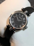 Authentic Gucci Swiss Ladies Quartz Round Wristwatch For Parts Repair. Fixed Price $89.99.