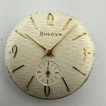 Bulova 10AX Vintage Mens Watch Movement W/ Dial & Hands - Good Balance Wheel. Fixed Price $38.00.