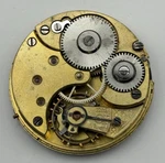 Omega Pocket Watch Movement Open Face Antique Swiss Parts Repair Spares 38.2MM. Fixed Price $67.27.