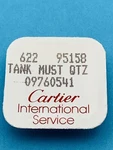 Original Cartier Tank Must 09760541 Crown (U3). Fixed Price $137.50.