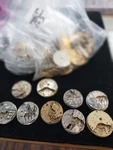 Huge Vintage Pocket Watch Lot Parts Movements Repair Dials Elgin As Is. Fixed Price $100.00.