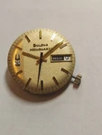 Bulova 2182 With One Diamonds Calendar D+d Quartz Watch Movement Mens U.s.a. Fixed Price $156.00.