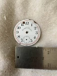 Antique Hampton Roads Montgomery Style Swiss Porcelain Pocket Watch Dial. Fixed Price $19.99.