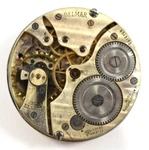 Vintage Swiss Made Delmar 17J 16S Hunting Pocket Watch Movement Lot.rj. Fixed Price $12.99.