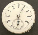 Antique Huguenin Locle Pocket Watch Movement Parts/repair High Grade 28MM Swiss. Fixed Price $29.95.