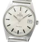 Omega Geneve 166.041 Date CAL.565 Silver Dial Automatic Men's Watch 936012. Fixed Price $593.30.