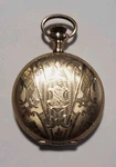 Vtg American Waltham Model 1891 Pocket Watch Gold Filled Seaside Size 0S Works. Fixed Price $220.00.