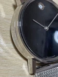 Movado Watch Museum 01-0060-257 Hand-wound Zenith Movement Date Black Dial 34MM. Fixed Price $537.82.