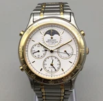 Seiko Chronograph Watch Men 7T36-6A39 38MM Silver Gold Two Tone New Battery. Fixed Price $500.49.