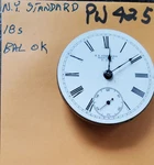 N.y. Standard Pocket Watch Movement 18S PW425. Fixed Price $12.95.