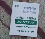 Vintage Seiko Solar Watch Winding Stem Bestfit 200/1450 Nos Part. Fixed Price $14.99.