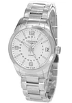 Longines Conquest Gmt Automatic 42MM Silver Dial Men's Watch L2.799.4.76.6. Fixed Price $2610.00.