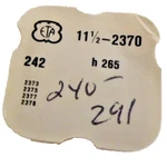 Eta 2372 Part # 242. New Old Stock. Fixed Price $24.89.