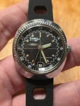 Gerry Lee's 17J France Movement Jej 27DC Swiss Case Running Diver Style Watch. Fixed Price $120.00.