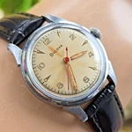 Vintage Bulova Watertite "m" Men's Manual Wind Watch 10BTC 17JEWELS Swiss 1951. Fixed Price $219.00.