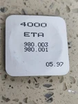 Eta Electronic Module Esa 980.003 /980.001 Part 4000. Fixed Price $50.00.