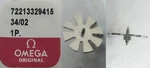 Omega 1332 ... Watch Movement Part 9415 Rotor X1. Fixed Price $25.00.