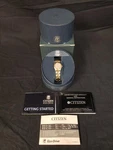 Citizen Eco-drive E010-S008689 Wristwatch W/ Box (B26004000). Fixed Price $59.00.