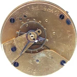 1884 Elgin Pocket Watch Movement 1424610 Grade 18S 7J (qg). Fixed Price $39.95.