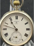 Antique C.1890 Rotherhams London Pocket Watch 50MM .800 Silver Runs!. Fixed Price $195.00.