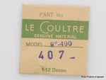 Jaeger Lecoultre Clutch Wheel Cal. 460 490 90L Part #34 407. Fixed Price $29.95.