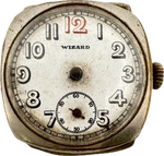 Vintage 31MM Wizard Men's Mechanical Cylinder Escapement Wristwatch Swiss. Fixed Price $50.85.