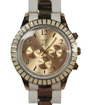 Ny & Women's 8.5" Goldtone White Watch Battery. Fixed Price $12.00.
