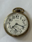 1938 Elgin Grade 387 Model 17 Jewel Pocket Watch W/ Montgomery Dial Works P1. Fixed Price $249.99.