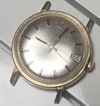 Vintage 1978 Men Mercury Calendar Timex Watch Silver Sunburst Dial Serviced M105. Fixed Price $40.00.