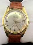 1960'S Gruen Precision Cal. 512 Cd Day-date Automatic Watch Running Keeping Time. Fixed Price $249.95.