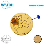 Ronda 5050B Watch Movement Swiss Made White Date Disk 6 "small Second". Fixed Price $48.98.