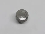 Genuine Omega Steel 42044 Crown Watch Part. Fixed Price $25.00.