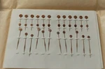 New Old Stock Pairs Of Longines Caliber 18.50 Pocket Watch Hands Replacement. Fixed Price $99.00.