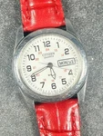 Citizen Quartz Ladies 1002-S029317 25MM White Dial Day Date New Strap Watch. Fixed Price $79.99.