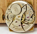 Vintage 1948 Bulova 10BC 15 Jewel Wrist Watch Movement With Dial Crown Hands. Fixed Price $39.00.