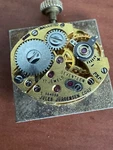 Vintage Ladies Jules Jurgensen Wrist Watch Movement Keeping Time Cal. As 1677. Fixed Price $55.00.