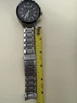 Pulsar By Seiko Men Chronograph 10ATM Black Dial Stainlessteel Watch VD53-X112. Fixed Price $38.50.