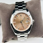 Bulova Classic 96B470 Brown Dial Men's Watch Surveyor Automatic 39MM 3ATM. Fixed Price $289.19.
