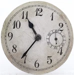 Swiss 17J High Grade Pocket Watch Movement, 43MM, Good Balance (ix). Fixed Price $49.95.