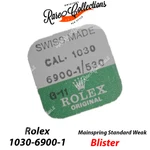 Rolex 1030 6900-1 New Blister Piece Mainspring Standard Weak. Fixed Price $103.87.