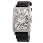 Franck Muller Long Island Quartz Diamond Silver Dial Unisex Watch 952 Qz 1R. Fixed Price $7950.00.