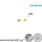 Eta 955.122,955.132,955.422-DOUBLE Corrector-swiss Movement-part NO:2569(2 Pcs).. Fixed Price $11.00.