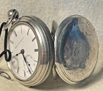1883 Elgin Hh Taylor Grade 79 Key Wind Pocket Watch - Coin Silver. Fixed Price $350.00.