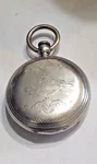 Antique 1880 Key Wind Waltham Coin Silver Hunter 18S Pocket Watch Runs. Fixed Price $390.00.