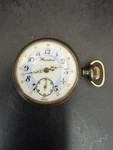 Humbert Vintage Silver Pocket Watch Swiss Movement Seven Jewels. Fixed Price $49.99.