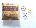 Longines 8L Third Wheel Complete Watch Part #210 (3-PACK). Fixed Price $15.95.