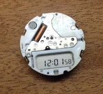 H461 Y652 Silver Lcd Watch Movement - Breitling Pluton Udt B232 Seiko N.o.s. Fixed Price $324.08.